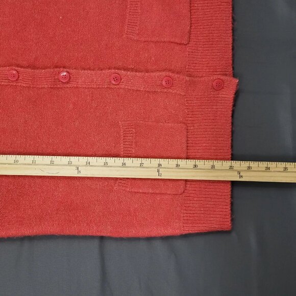 Loft Sweater Womens  Long Sleeve Button Up Cardigan Pockets Knit - Picture 7 of 10